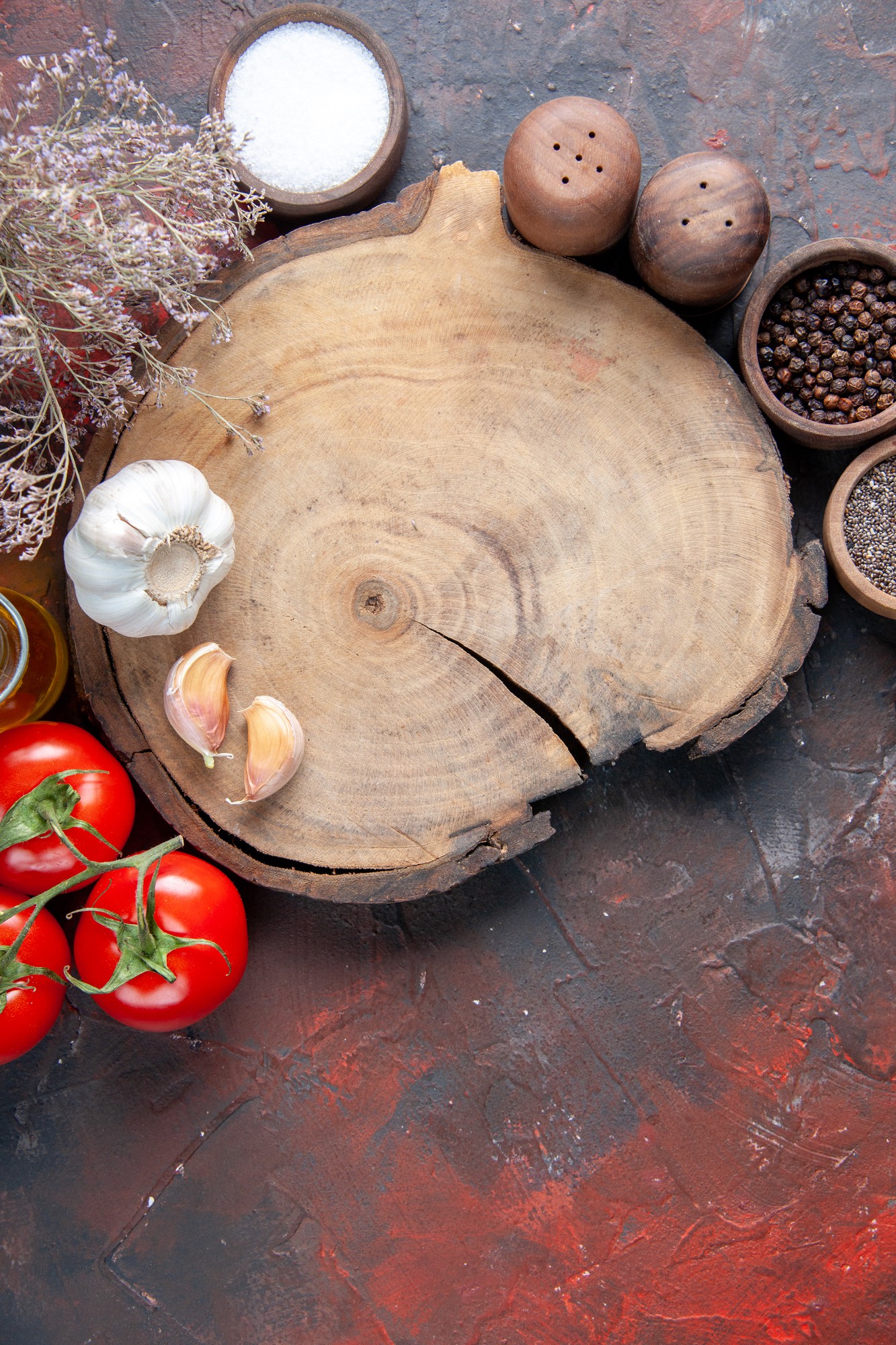 Styled product shots of ingredients